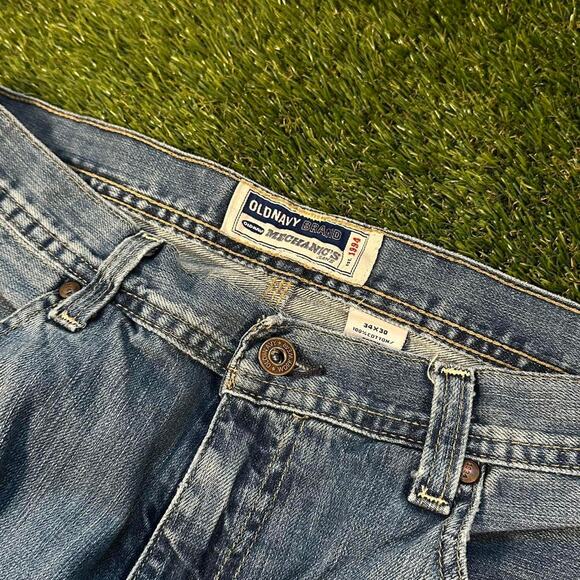 Vintage Old Navy Mechanics Baggy Jeans - Picture 5 of 5